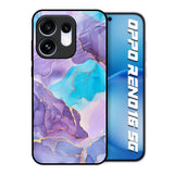 Alcohol ink Marble Oppo Reno16 5G Glass Back Cover Online