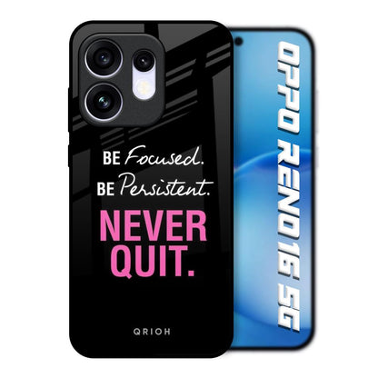 Be Focused Oppo Reno16 5G Glass Back Cover Online