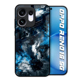 Cloudy Dust Oppo Reno16 5G Glass Back Cover Online