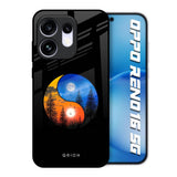 Yin Yang Balance Oppo Reno16 5G Glass Back Cover Online