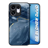 Deep Ocean Marble Oppo Reno16 5G Glass Back Cover Online