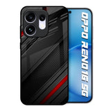 Modern Abstract Oppo Reno16 5G Glass Back Cover Online