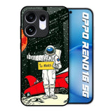 Astronaut on Mars Oppo Reno16 5G Glass Back Cover Online