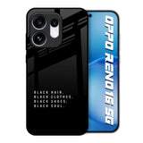 Black Soul Oppo Reno16 5G Glass Back Cover Online