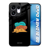Anxiety Stress Oppo Reno16 5G Glass Back Cover Online
