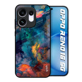 Cloudburst Oppo Reno16 5G Glass Back Cover Online