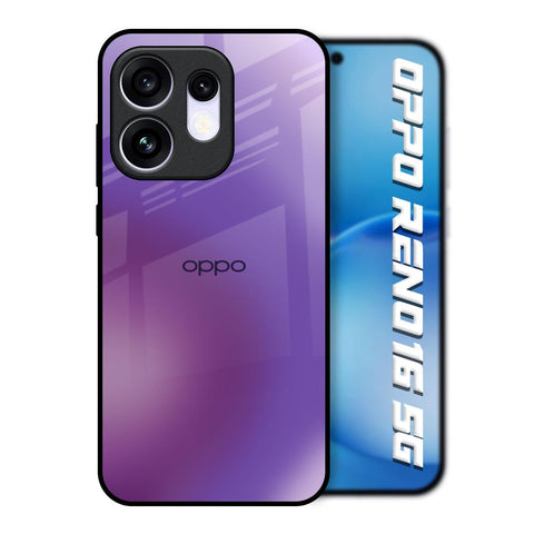 Ultraviolet Gradient Oppo Reno16 5G Glass Back Cover Online