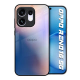 Blue Mauve Gradient Oppo Reno16 5G Glass Back Cover Online