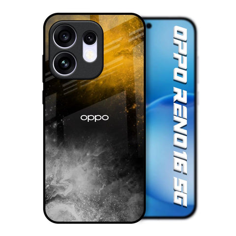 Gold Gradient Oppo Reno16 5G Glass Back Cover Online