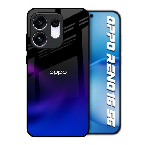Black Onyx Oppo Reno16 5G Glass Back Cover Online