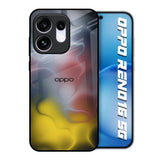 Colorful Smoke Oppo Reno16 5G Glass Back Cover Online