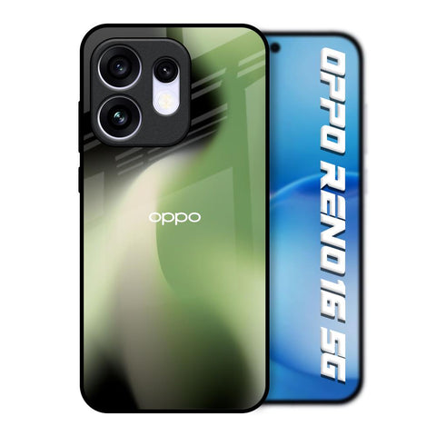 Green Tornado Oppo Reno16 5G Glass Back Cover Online