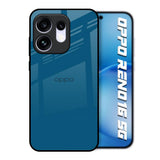 Cobalt Blue Oppo Reno16 5G Glass Back Cover Online