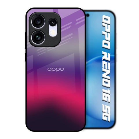 Pink Horizon Oppo Reno16 5G Glass Back Cover Online
