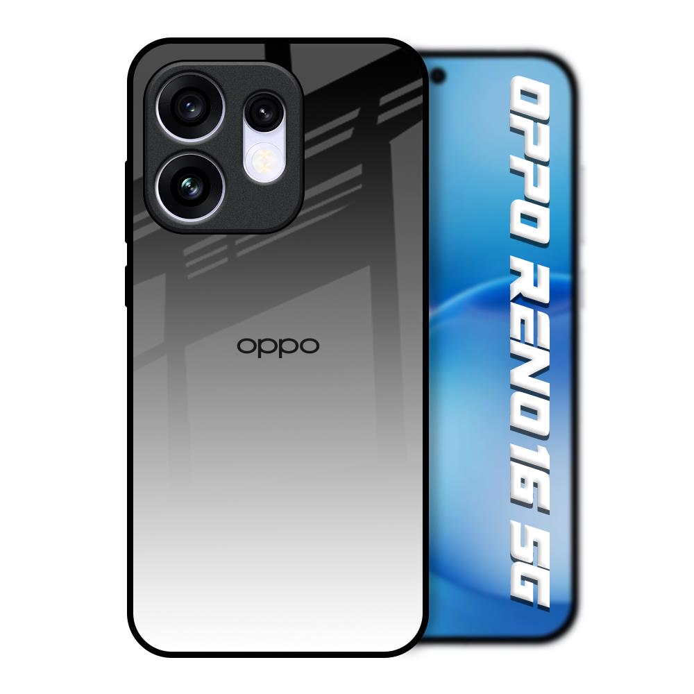 Zebra Gradient Oppo Reno16 5G Glass Back Cover Online