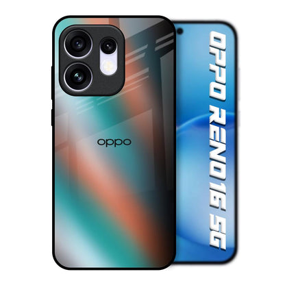 Melted Emerald Oppo Reno16 5G Glass Back Cover Online