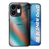 Melted Emerald Oppo Reno16 5G Glass Back Cover Online