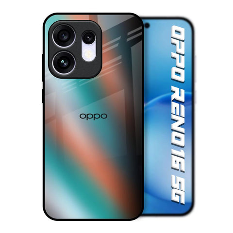 Melted Emerald Oppo Reno16 5G Glass Back Cover Online