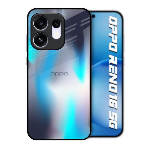 Blue Swan Shadow Oppo Reno16 5G Glass Back Cover Online