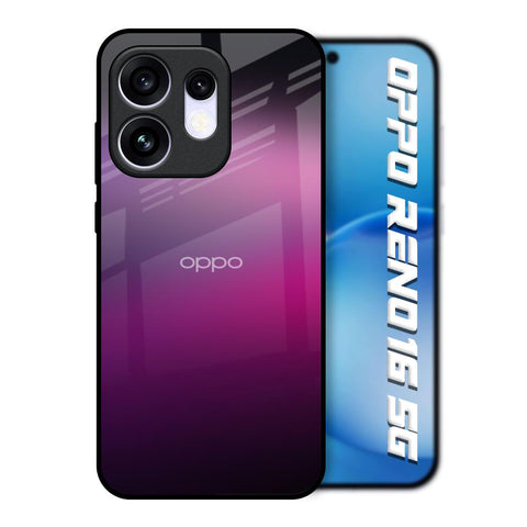 Knight Pink Oppo Reno16 5G Glass Back Cover Online
