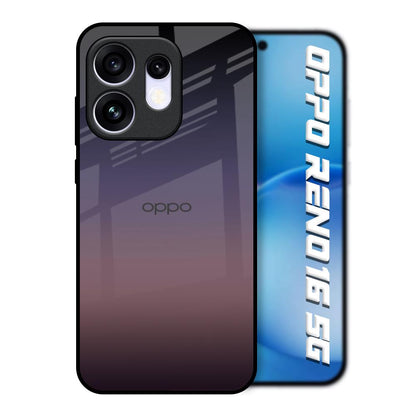 Grey Ombre Oppo Reno16 5G Glass Back Cover Online