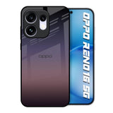 Grey Ombre Oppo Reno16 5G Glass Back Cover Online