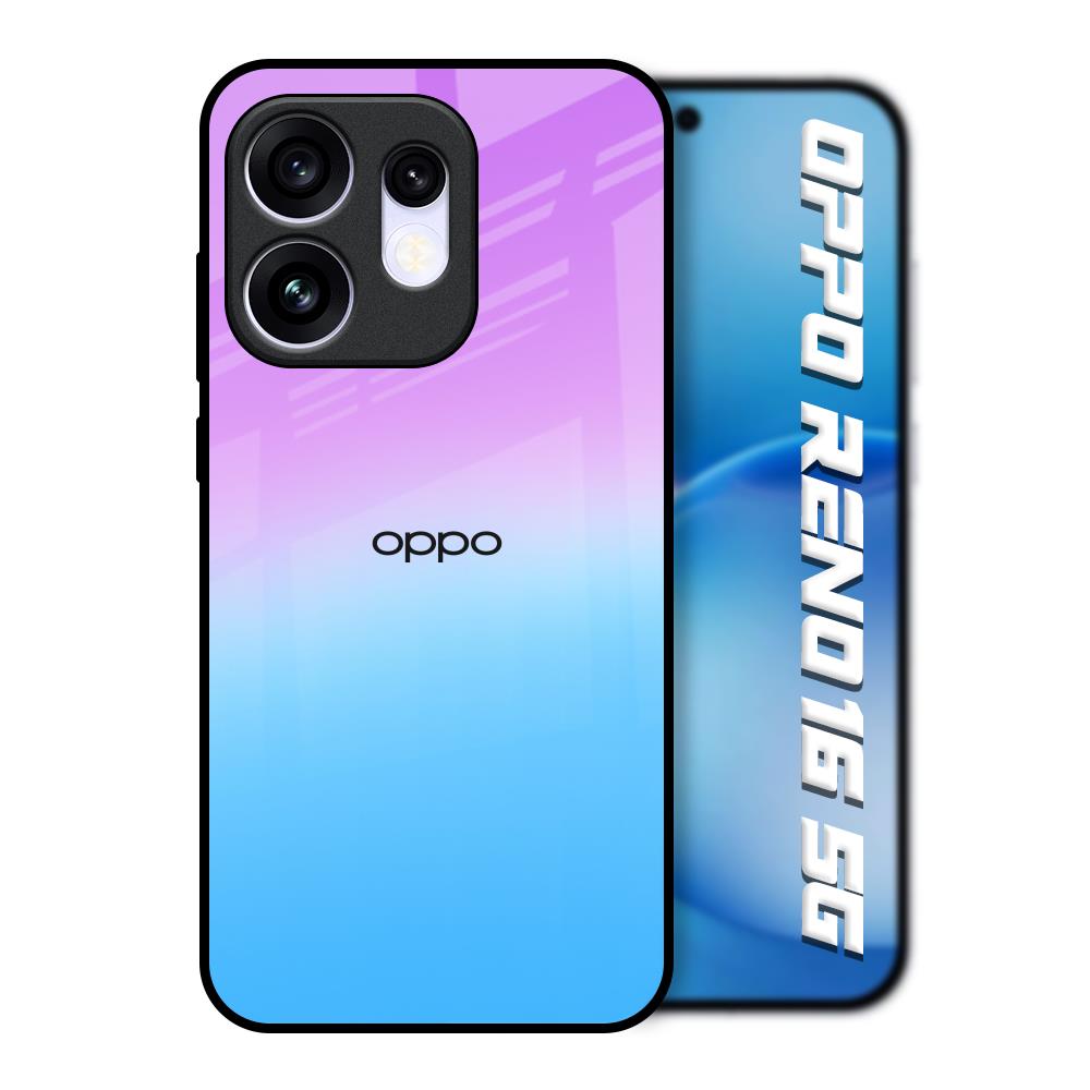 Unicorn Pattern Oppo Reno16 5G Glass Back Cover Online