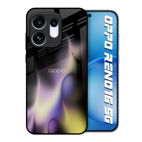 Flames Flow Oppo Reno16 5G Glass Back Cover Online