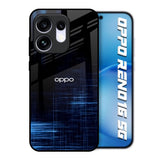 Blue Scratch Oppo Reno16 5G Glass Back Cover Online
