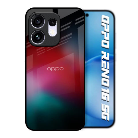 Mystere Red Oppo Reno16 5G Glass Back Cover Online