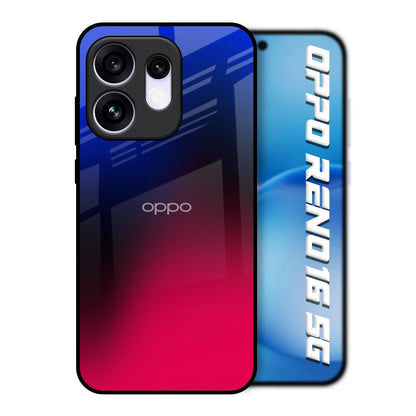 Mesmerizing Gradient Oppo Reno16 5G Glass Back Cover Online