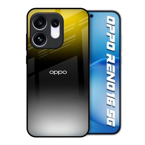 Yellow Shadow Oppo Reno16 5G Glass Back Cover Online