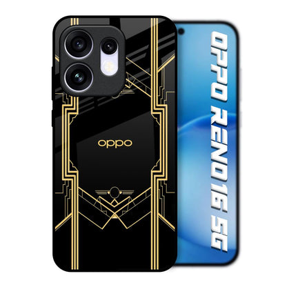 Sacred Logo Oppo Reno16 5G Glass Back Cover Online