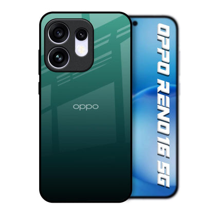 Palm Green Oppo Reno16 5G Glass Back Cover Online