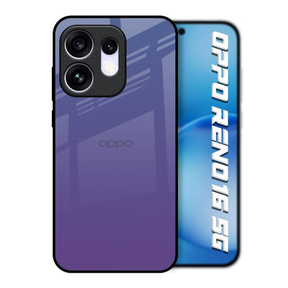 Indigo Pastel Oppo Reno16 5G Glass Back Cover Online