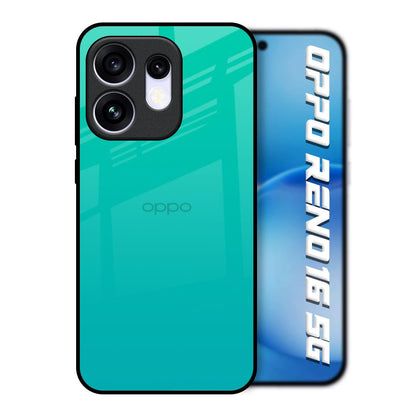 Cuba Blue Oppo Reno16 5G Glass Back Cover Online