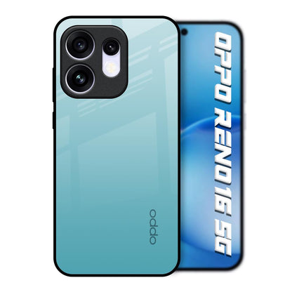 Arctic Blue Oppo Reno16 5G Glass Back Cover Online