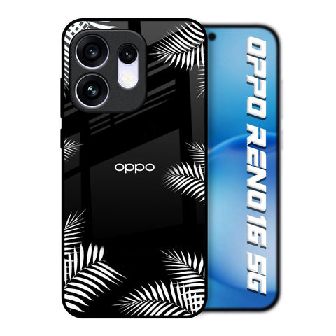 Zealand Fern Design Oppo Reno16 5G Glass Back Cover Online