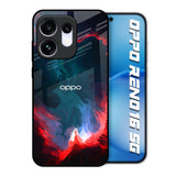 Brush Art Oppo Reno16 5G Glass Back Cover Online