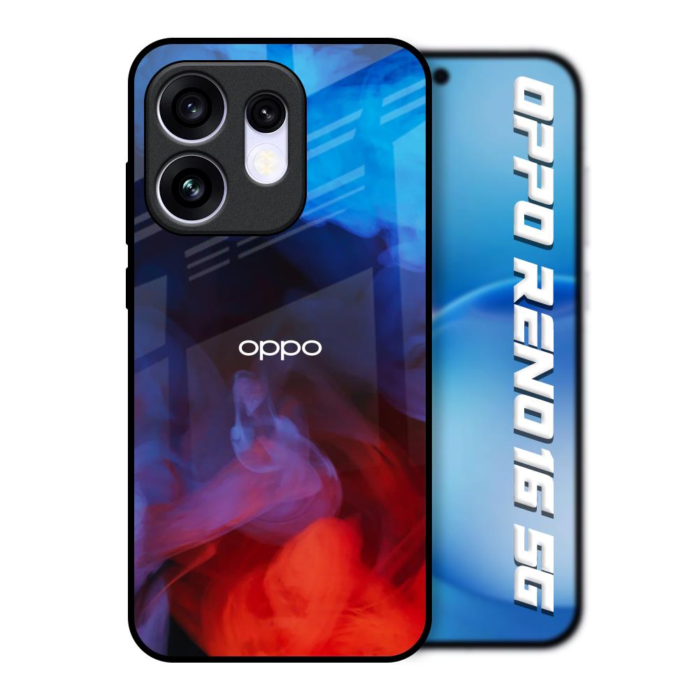 Dim Smoke Oppo Reno16 5G Glass Back Cover Online