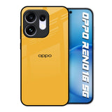 Fluorescent Yellow Oppo Reno16 5G Glass Back Cover Online