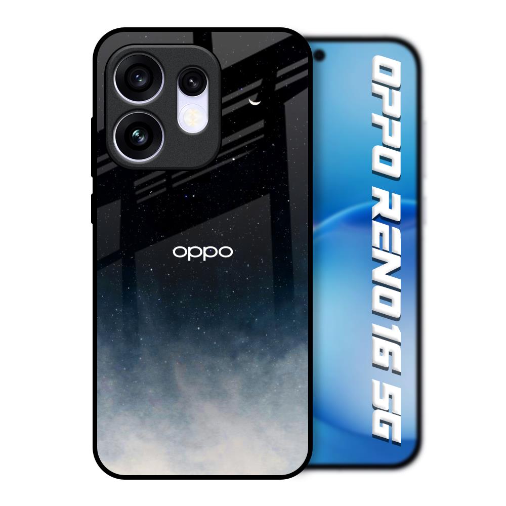 Aesthetic Sky Oppo Reno16 5G Glass Back Cover Online