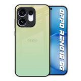 Mint Green Gradient Oppo Reno16 5G Glass Back Cover Online