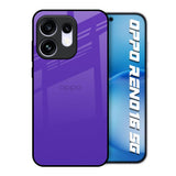 Amethyst Purple Oppo Reno16 5G Glass Back Cover Online