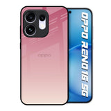 Blooming Pink Oppo Reno16 5G Glass Back Cover Online