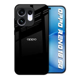 Jet Black Oppo Reno16 5G Glass Back Cover Online