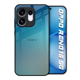 Sea Theme Gradient Oppo Reno16 5G Glass Back Cover Online