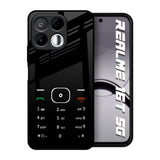 Classic Keypad Pattern Realme 16T 5G Glass Back Cover Online