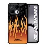 Fire Flame Realme 16T 5G Glass Back Cover Online