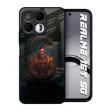 Lord Hanuman Animated Realme 16T 5G Glass Back Cover Online